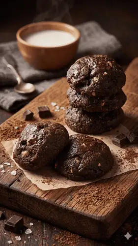 Double Chocolate Chips Cookies